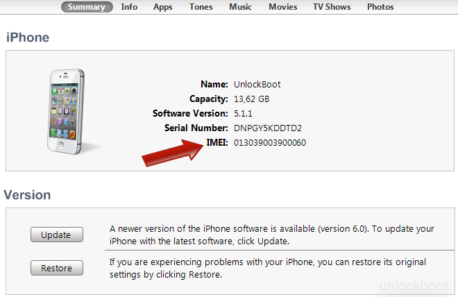 convert imei to serial iphone